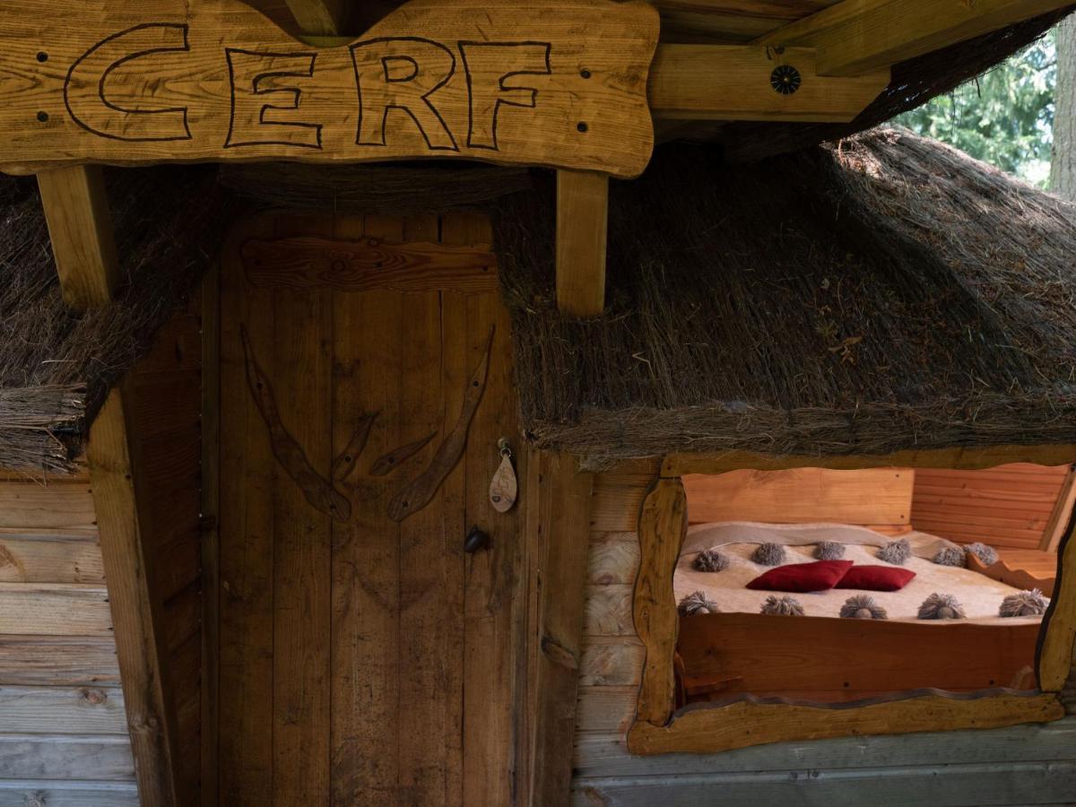 Les Cabanes De Labrousse Saint-Julien-Labrousse Kültér fotó